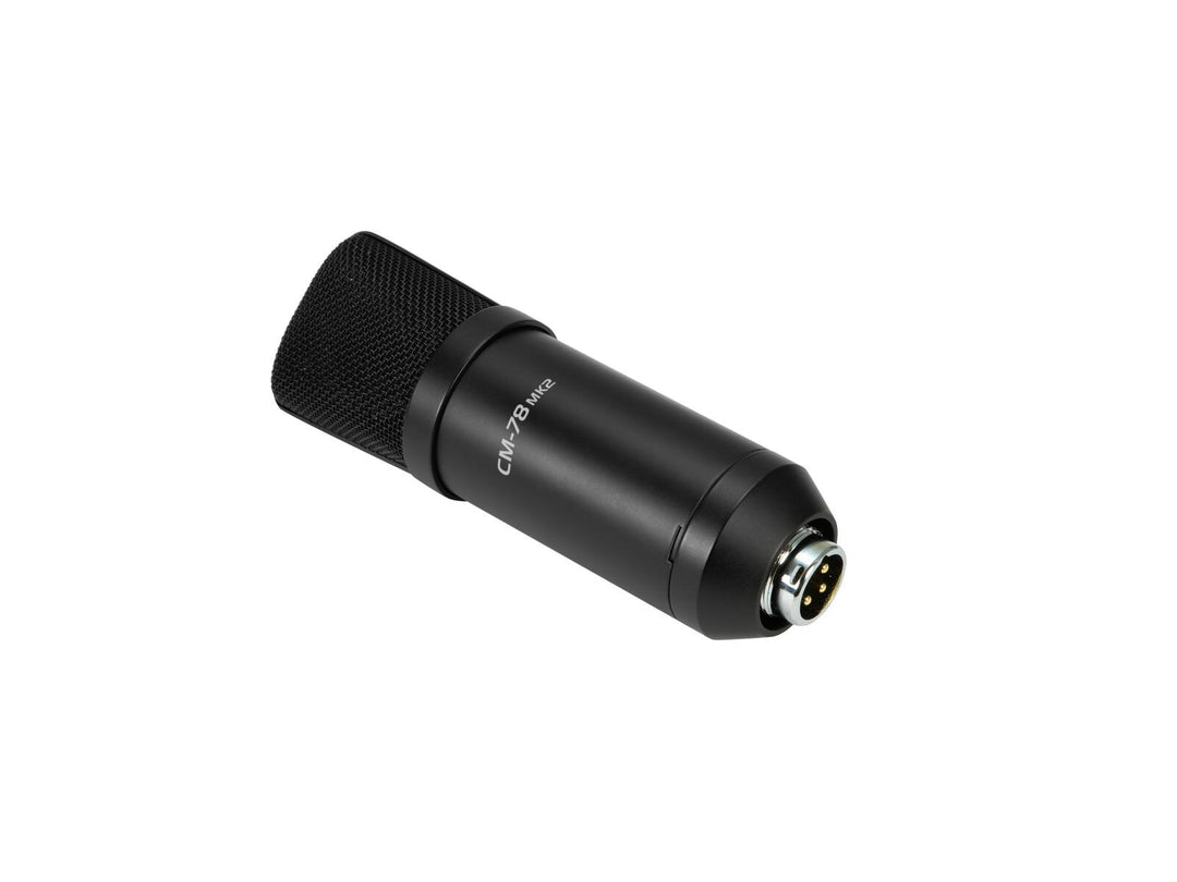 OMNITRONIC MIC CM-78MK2 kondensatormikrofon med stor membran