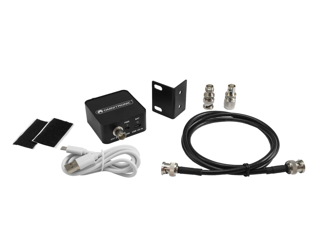 OMNITRONIC AAB-10 aktiv antenneforsterker, batteridrevet