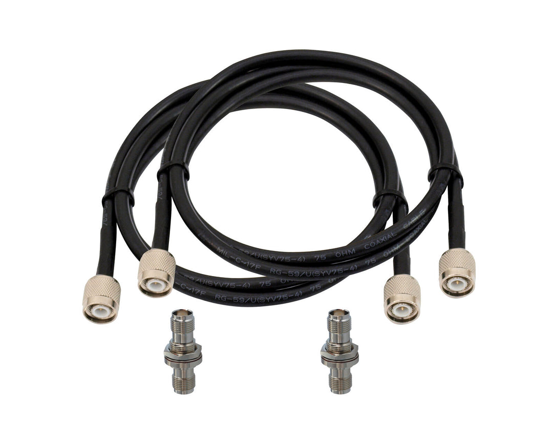 OMNITRONIC Antennekabel TNC Set 10 m
