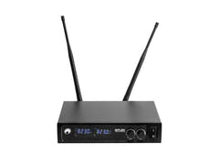 OMNITRONIC UHF E-FLEX 2, trådløst mikrofonsystem 823-832/863-865 MHz