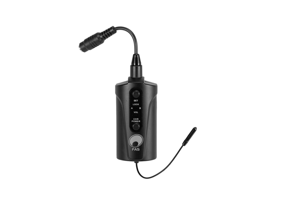 OMNITRONIC Set FAS TWO + 2x BP + headset + mikrofon for akustisk gitar 660-690MHz