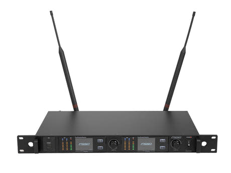 PSSO PXS TWO 2-channel True Diversity Receiver 470-510 MHz