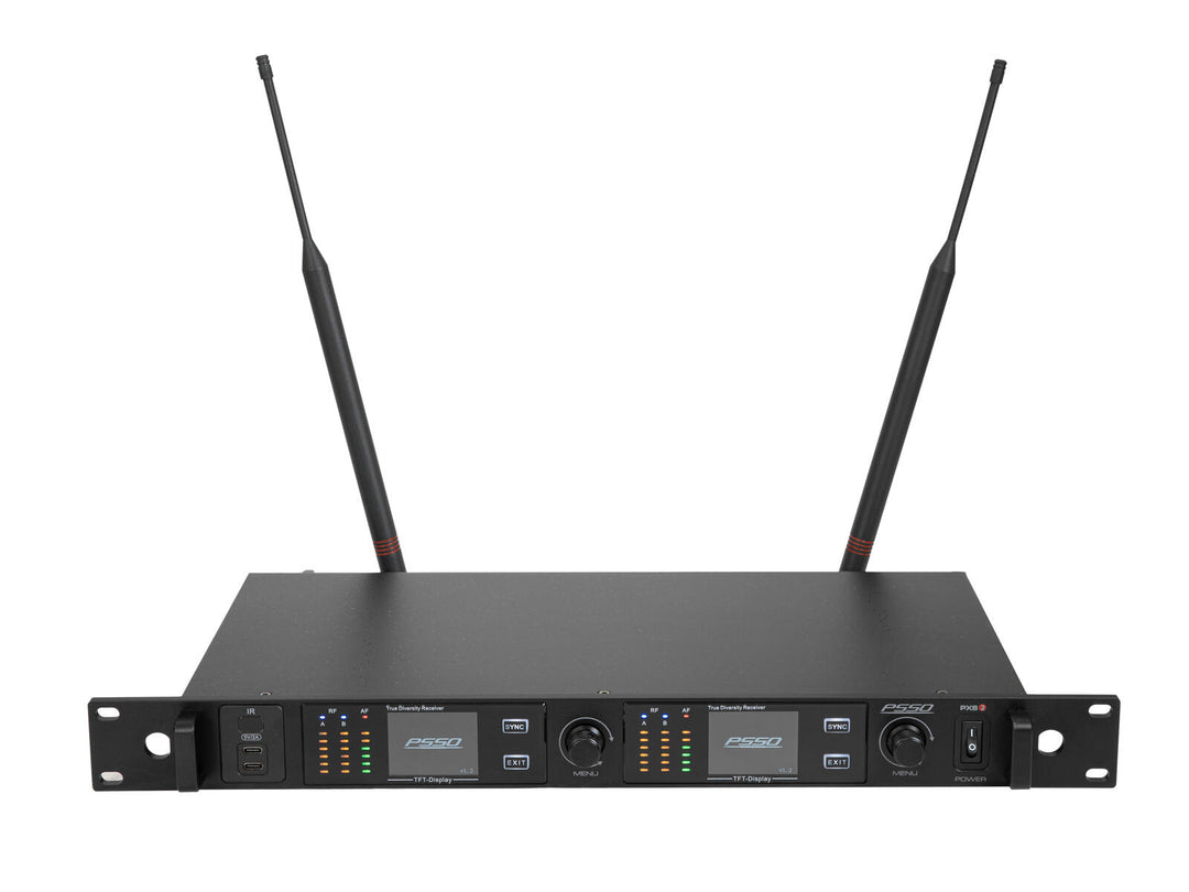 PSSO PXS TWO 2-kanals True Diversity-mottaker 470-510 MHz