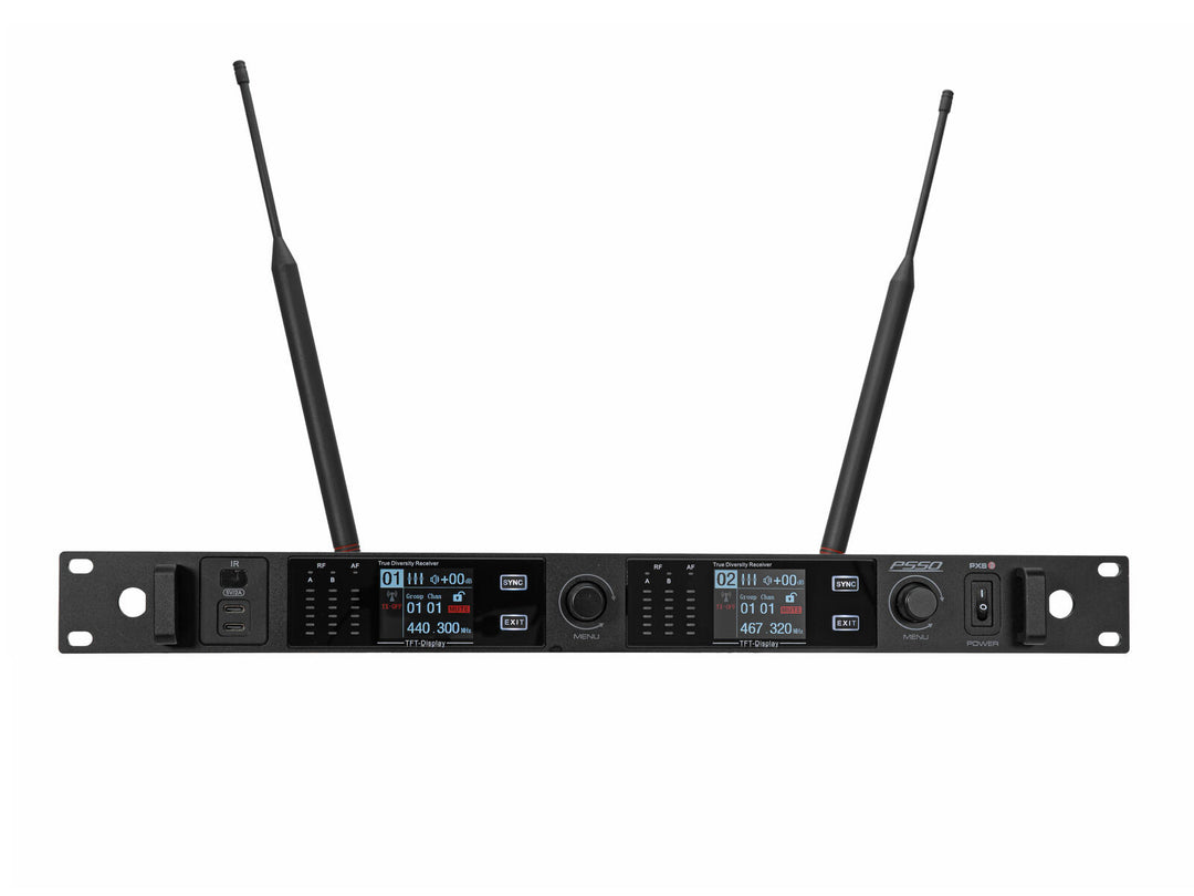 PSSO PXS TWO 2-kanals True Diversity-mottaker 470-510 MHz