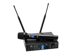 OMNITRONIC UHF-601 1-kanals trådløst mikrofonsystem 823-832/863-865 MHz
