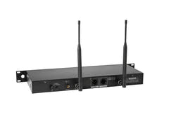 OMNITRONIC UHF-602 2-kanals trådløst mikrofonsystem 520-554 MHz