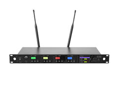 OMNITRONIC UHF-604 4-kanals trådløst mikrofonsystem 520-554 MHz