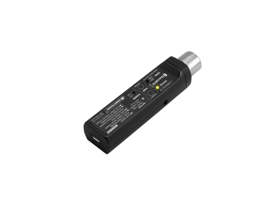 OMNITRONIC QuickBTR-5.0 XLR Aptx Bluetooth 5.0-mottaker