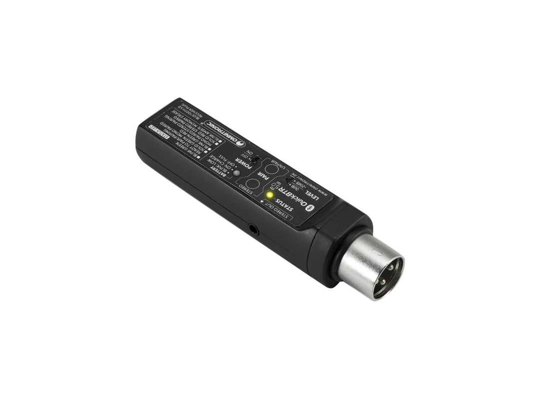 OMNITRONIC QuickBTR-5.0 XLR Aptx Bluetooth 5.0-mottaker
