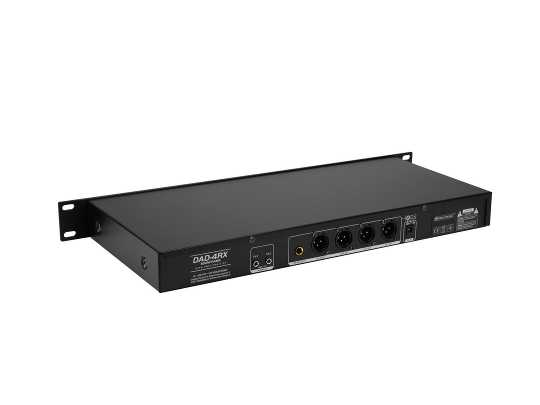 OMNITRONIC DAD-4RX 4-kanals mottakerhus for MOM/DAD-moduler