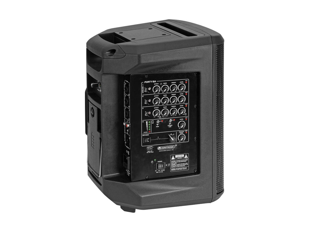 OMNITRONIC PORTY-8A trådløst PA-system