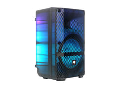 OMNITRONIC MSE-8+ batteridrevet Party-høyttaler med LED-effekter
