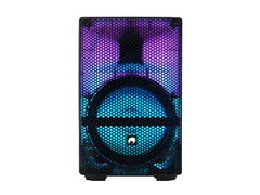 OMNITRONIC MSE-8+ batteridrevet Party-høyttaler med LED-effekter