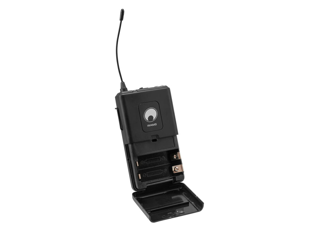 OMNITRONIC WAMS-12 beltepakke inkl. headset 863 MHz