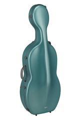 PURE GEWA Cello case Polycarbonate FUN - 4/4 (Green / Black)
