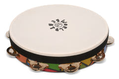Latin Percussion tamburin World Beat Single Row with Head - LP7023 (Supertone 10")