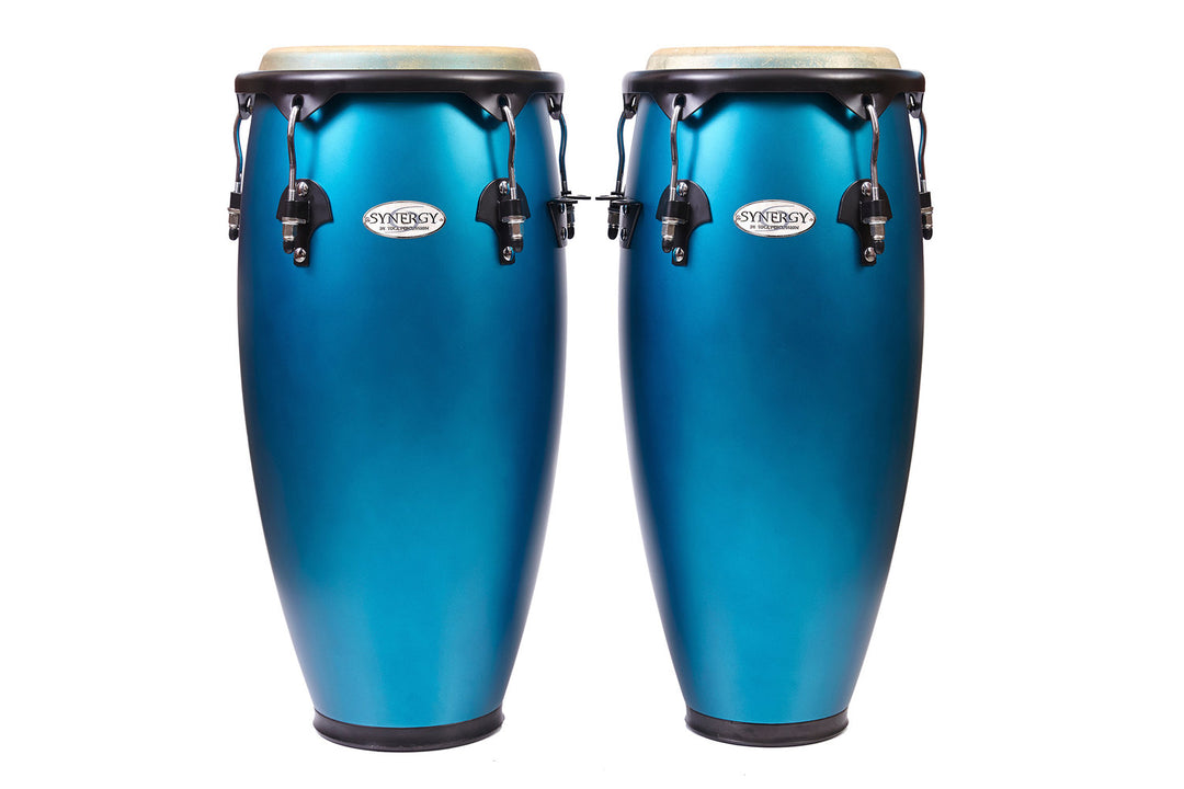 Toca Conga Synergy Wood Conga-sett – matt ocean blue (2300OB)