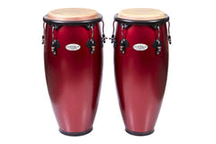 Toca Conga Synergy Wood Conga-sett – matt racing red (2300RRD)