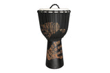 Toca Djembe Street Series Carved Hand Print - 12" (TSSDJ-LHP)