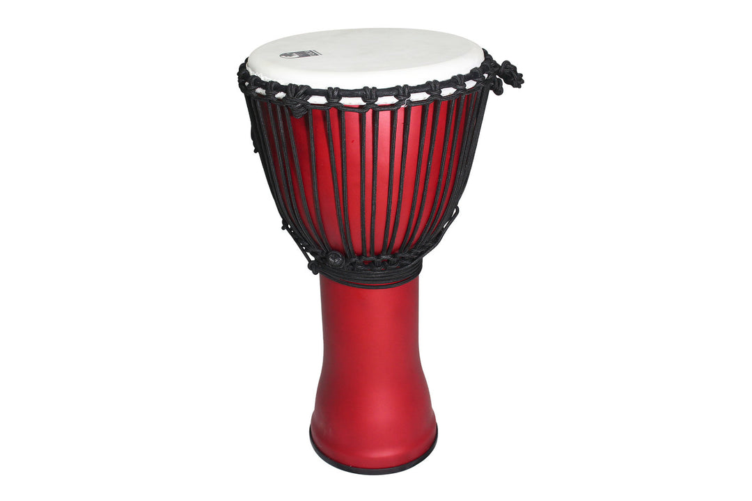 Toca Djembe Freestyle Rope Tuned - matt racingrød (SFDJ-12RR)