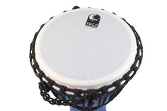 Toca Djembe Freestyle Rope Tuned – matt ocean blue (SFDJ-10OB)