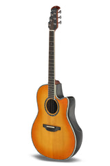 Ovation E-akustisk Gitarer Pro Series Custom Balladeer Deep Contour - Honey Burst (2762BL-HB-G)