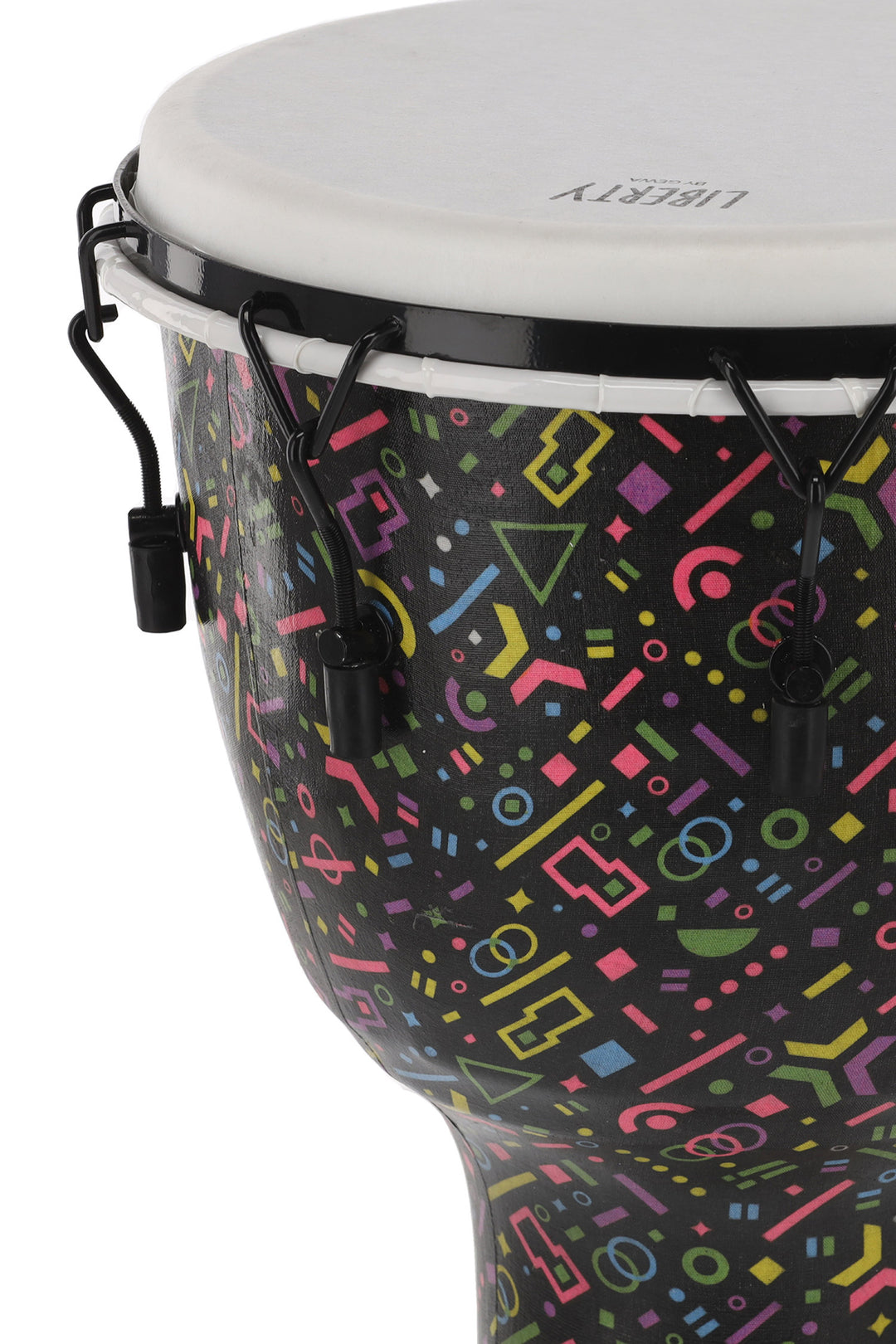 GEWA Djembé Liberty Series mekanisk stemt - 14" Crazy Neon