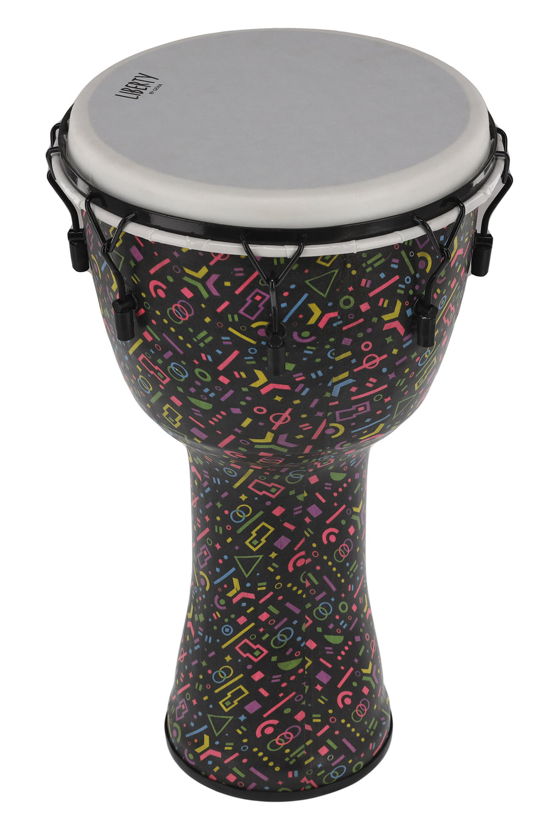 GEWA Djembé Liberty Series mekanisk stemt - 14" Crazy Neon