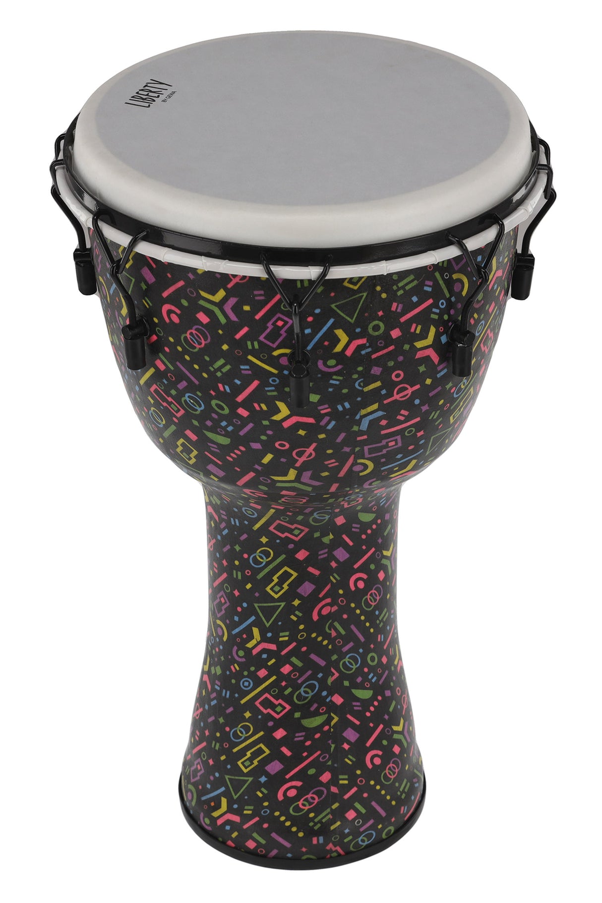 GEWA Djembé Liberty Series mekanisk stemt - 14" Crazy Neon