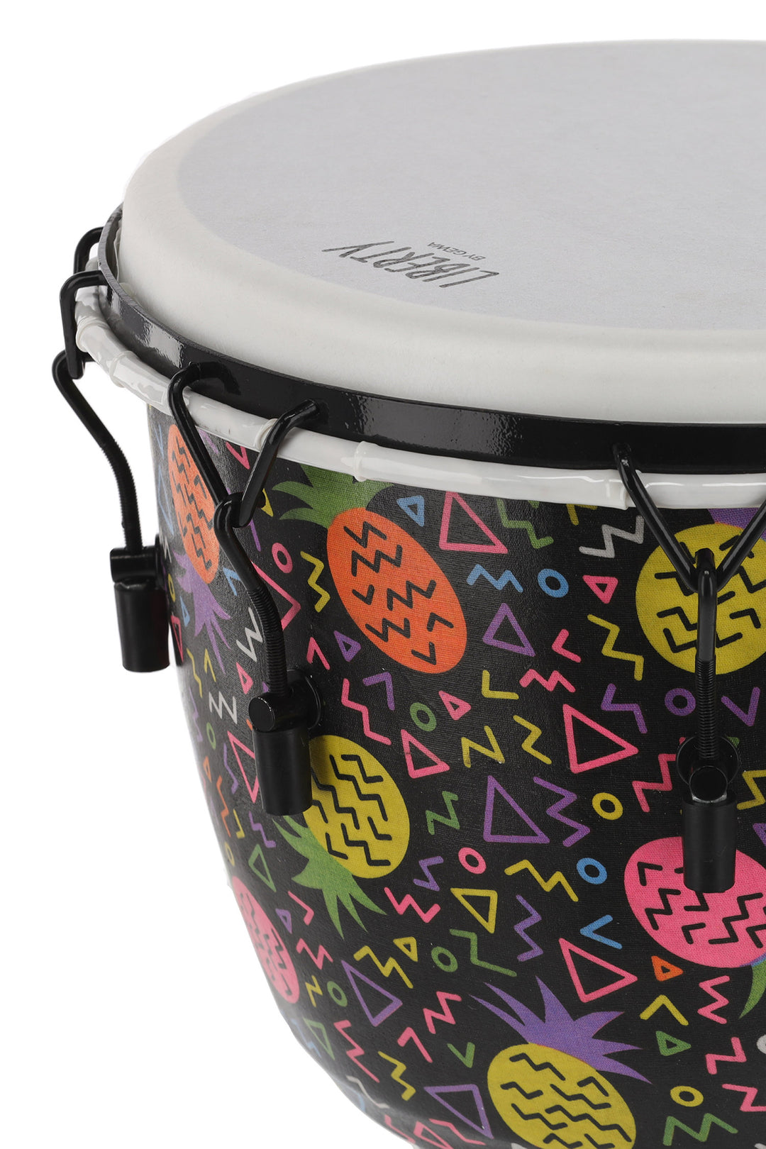 GEWA Djembé Liberty Series mekanisk stemt - 14" Pineapple