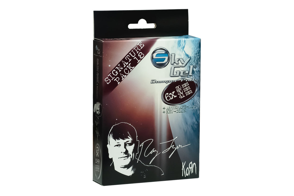 SKY Music dempeputer Signature Edition Ray Luzier - vinrød (SG18RLWR)