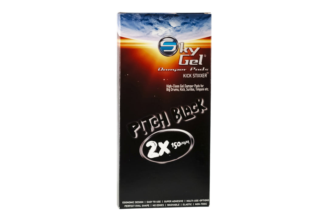 SKY Music dempeputer SkyGel Kick StiXXer - kullsvart (SGKIPD)