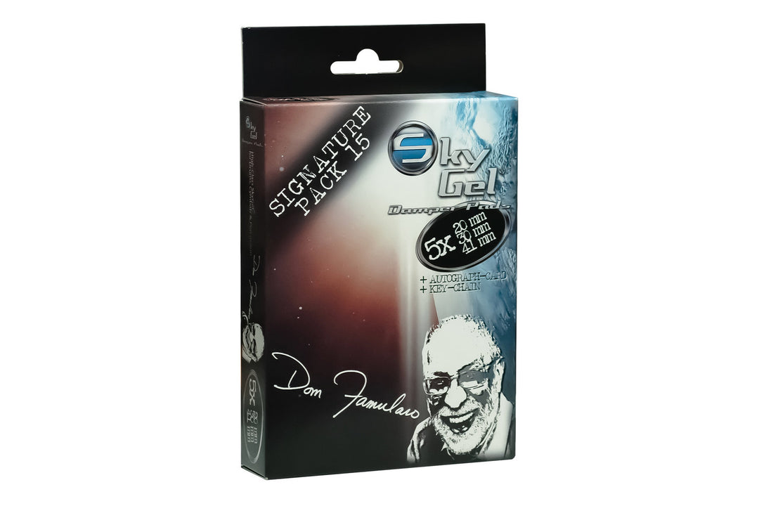 SKY Music dempeputer Skygel Signature Edition Dom Famularo – svart (SG15DFBK)