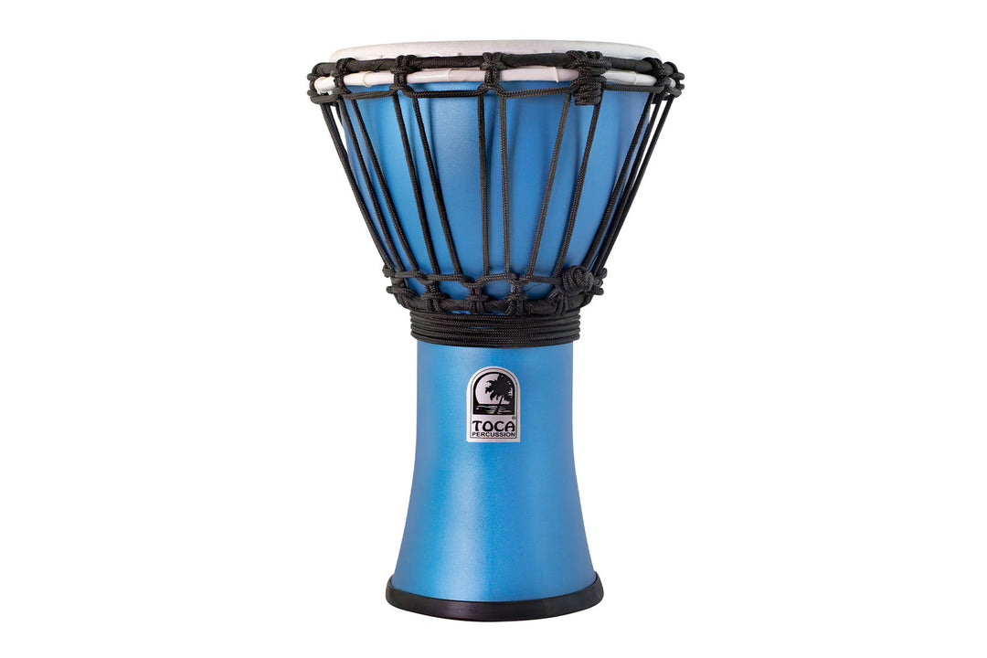 Toca Djembe Freestyle Colorsound Matte – TFCDJ-7MTOB (Ocean Blue)