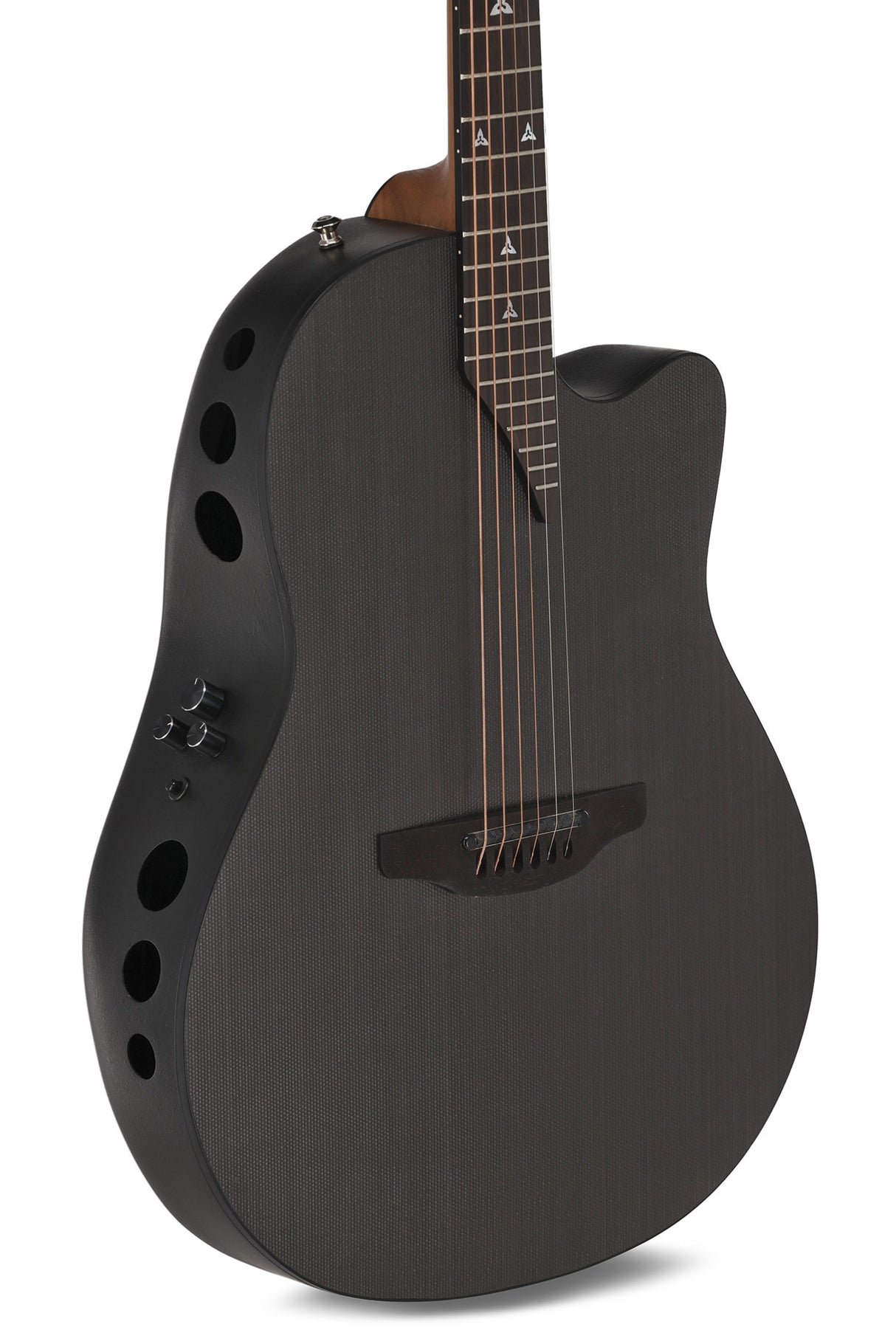 Adamas E-akustisk Gitarer 156SP-5-G Evolution-serien dyp cutaway - Natural Carbon Black (156SP-5-G)