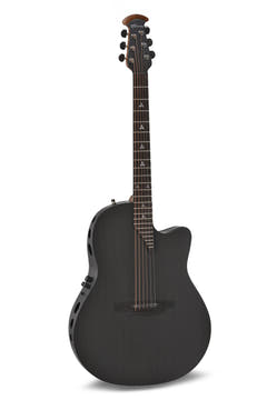 Adamas E-akustisk Gitarer 156SP-5-G Evolution-serien dyp cutaway - Natural Carbon Black (156SP-5-G)
