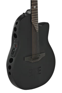 Adamas E-Acoustic Gitarer 1598-MEIII Melissa Etheridge Signature Mid Cutaway 12-string - Black Satin (1598-MEIII)