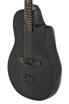 Adamas E-Acoustic Gitarer 1598-MEIII Melissa Etheridge Signature Mid Cutaway 12-string - Black Satin (1598-MEIII)