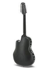 Adamas E-Acoustic Gitarer 1598-MEIII Melissa Etheridge Signature Mid Cutaway 12-string - Black Satin (1598-MEIII)