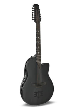 Adamas E-Acoustic Gitarer 1598-MEIII Melissa Etheridge Signature Mid Cutaway 12-string - Black Satin (1598-MEIII)