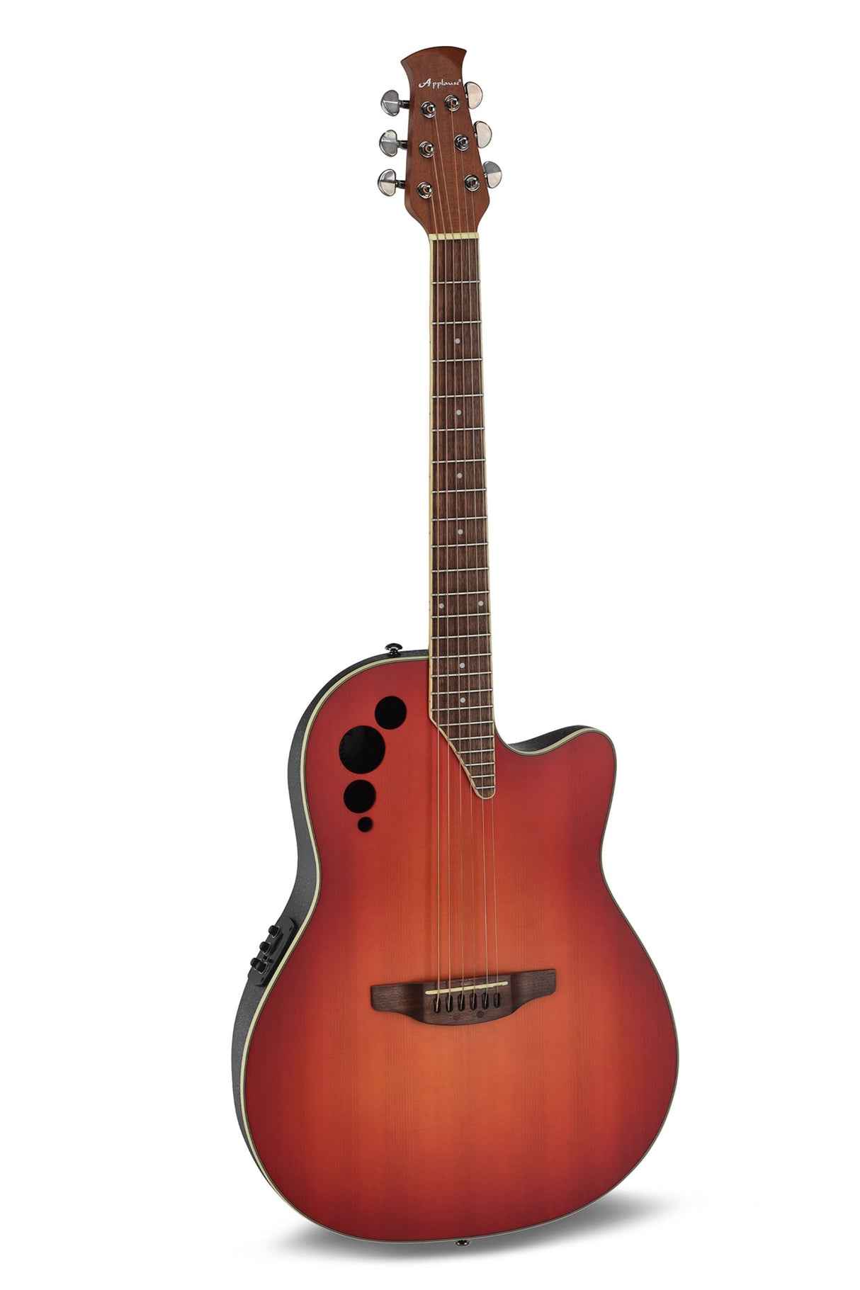 Applause E-akustisk Gitarer Super Shallow Cutaway - Honeyburst sateng (AE48-1I)