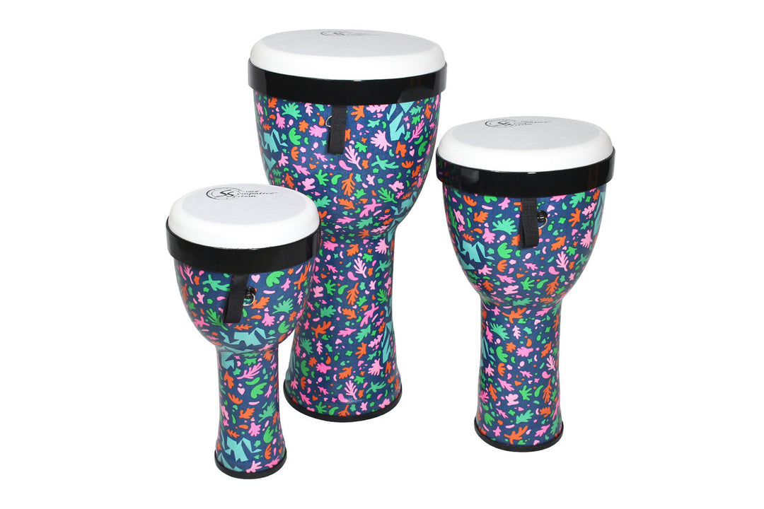 Toca Djembe Sympatico Tunable – sett – 3 deler (TSSND-3PCAD-FT)