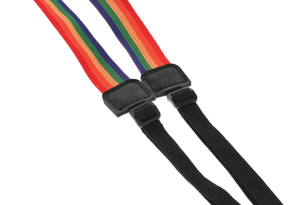 Fire & Stone Security Lock lydhullsrem til ukulele, "Rainbow", 25 mm