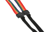 Fire & Stone Security Lock lydhullsrem til ukulele, "Rainbow", 25 mm