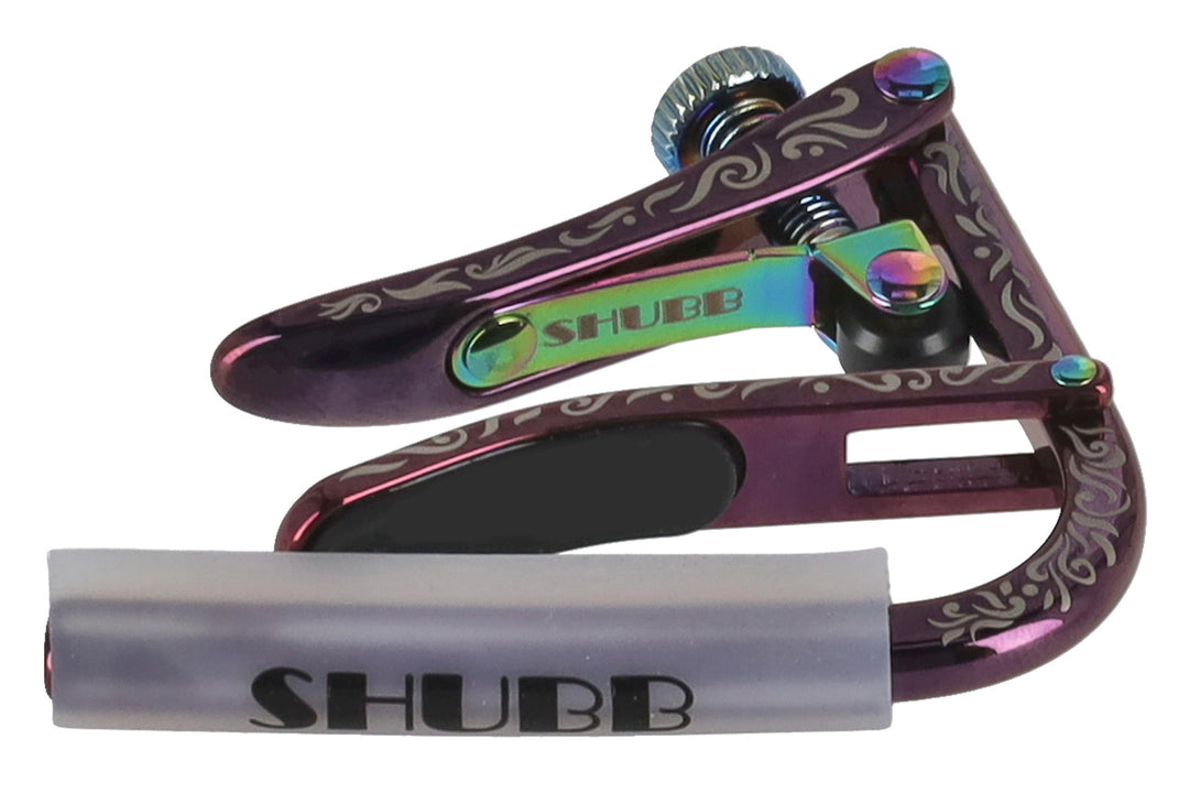 Shubb Shubb 50th Anniversary capo Violet Sky C2vs - akustisk-/E-gitar (C1vs
C1vs)