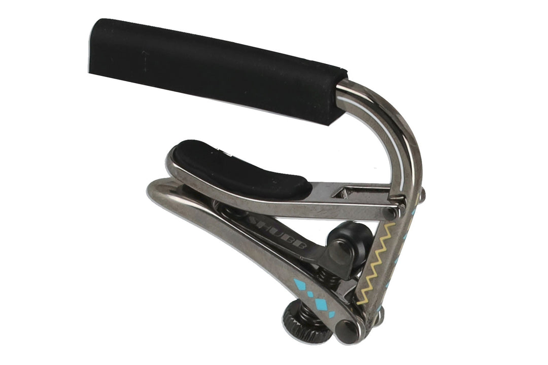 Shubb Shubb 50th Anniversary capo Violet Sky C2vs - Akustisk-/elgitar (C1d)