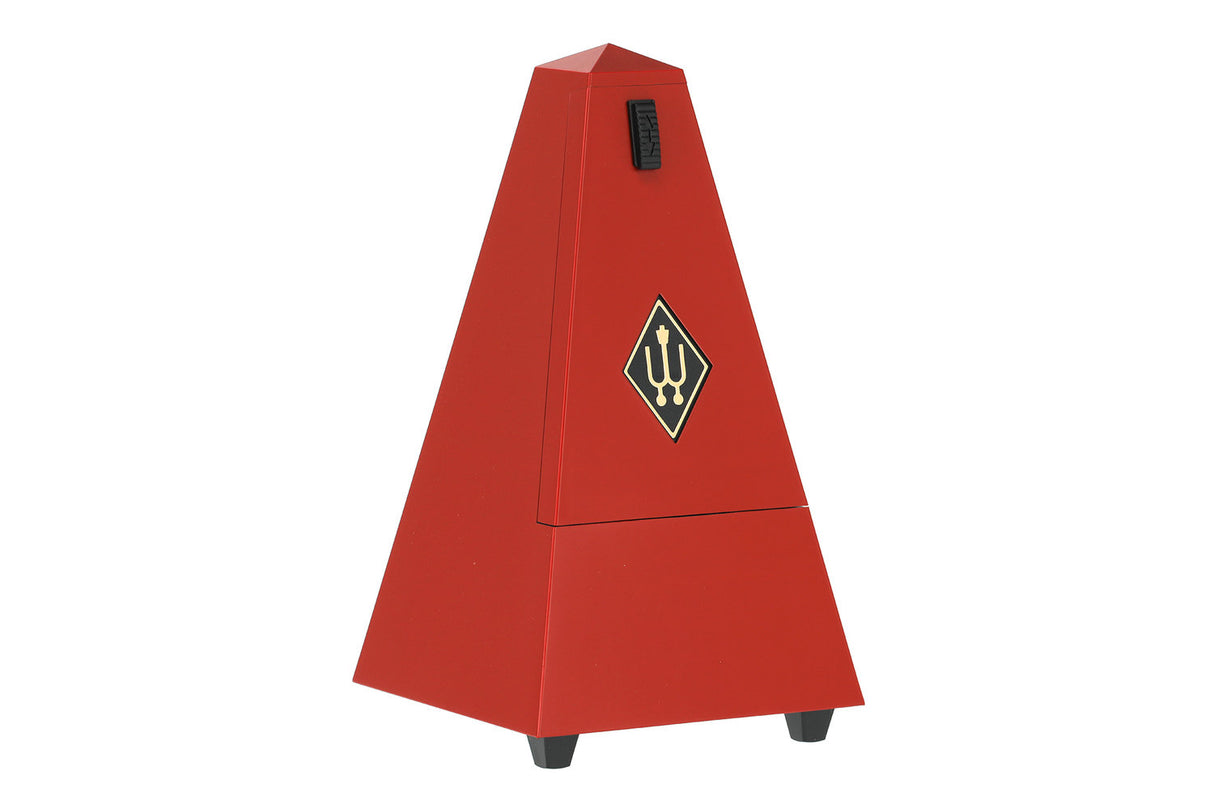 Wittner metronom pyramideform - mørkerød matt 845201