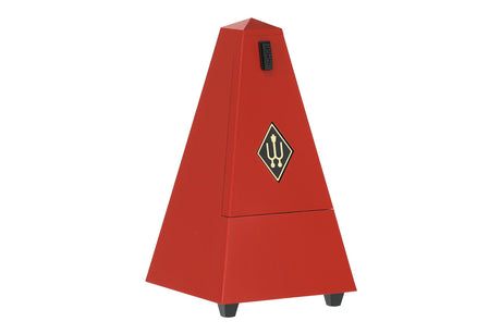 Wittner metronom pyramideform - mørkerød matt 845201