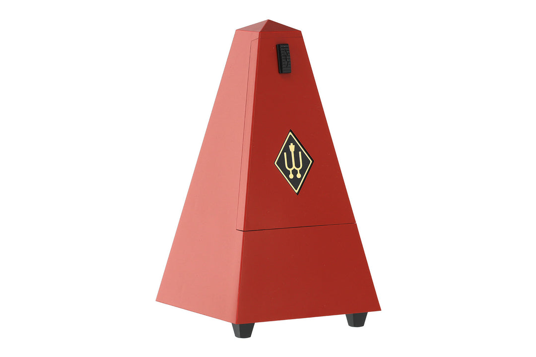 Wittner metronom pyramideform – mørkerød matt 855201