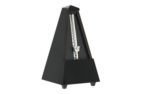 Wittner metronom i pyramideform - Svart høyglans 806